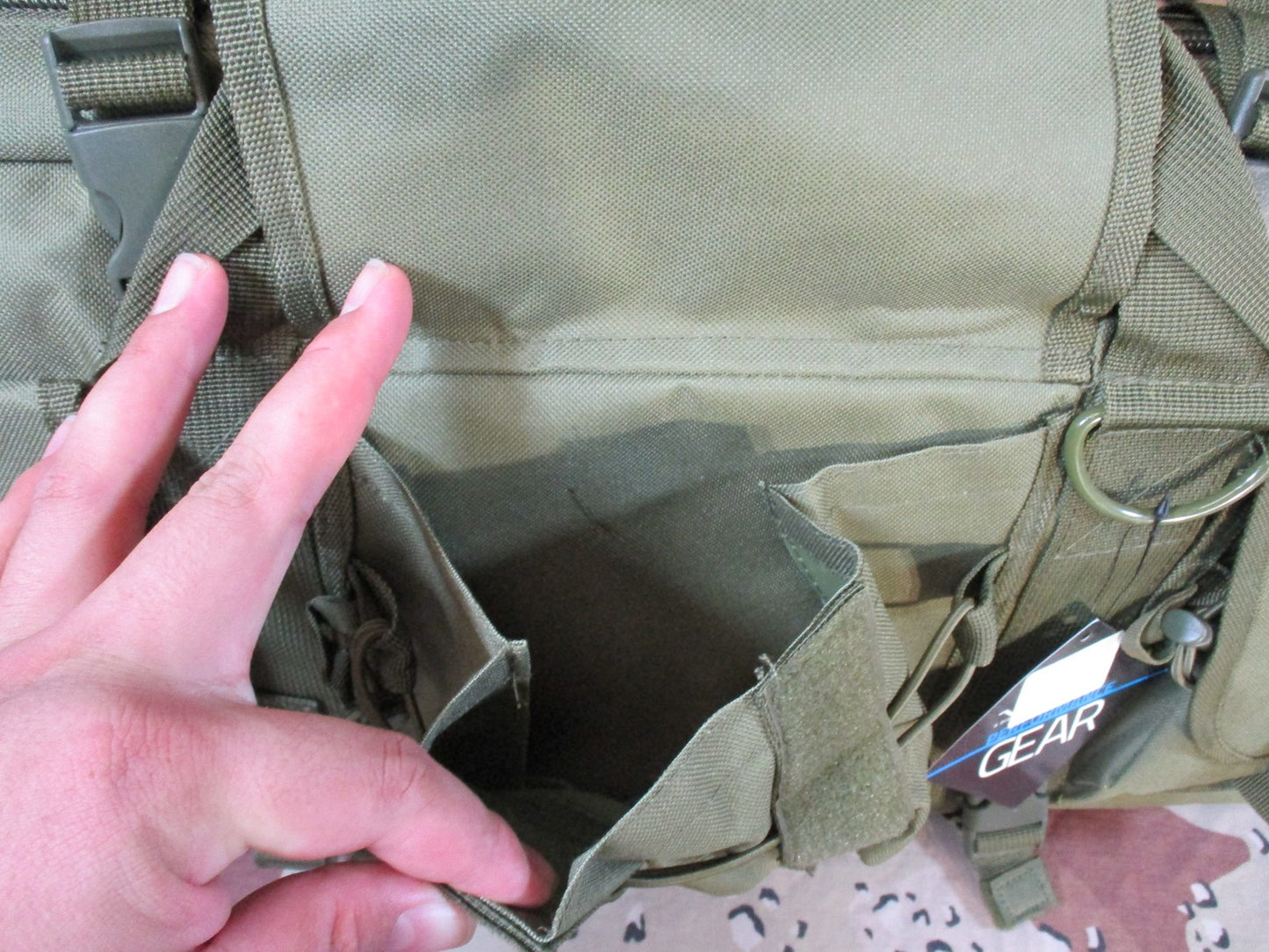 Performance Gear Tactical Soft Case Olive Drab Green Padded Storage Bag New