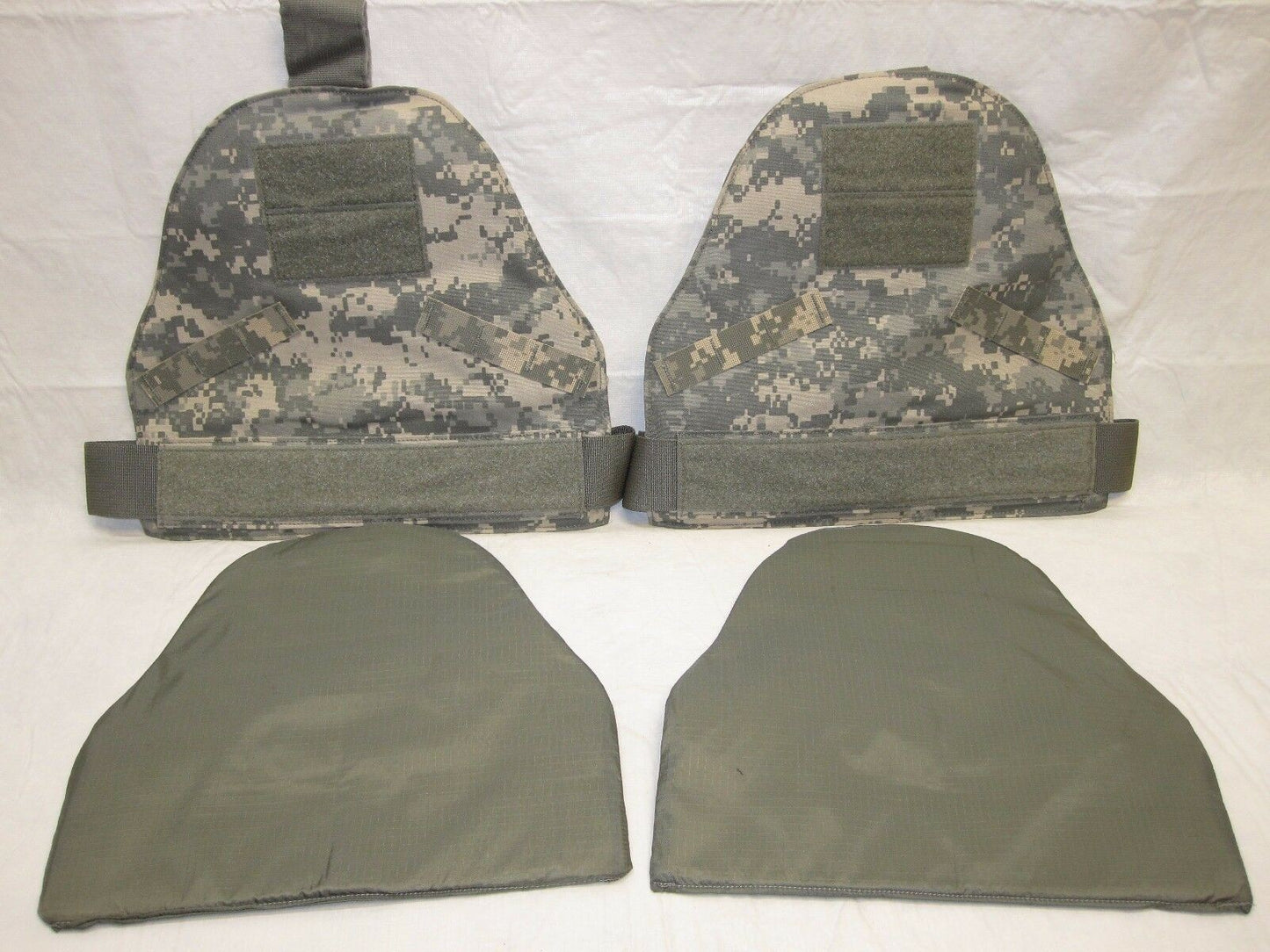 USED ACU DIGITAL UCP DAPS BODY ARMOR SHOULDER PROTECTION MEDIUM-LARGE/LONG