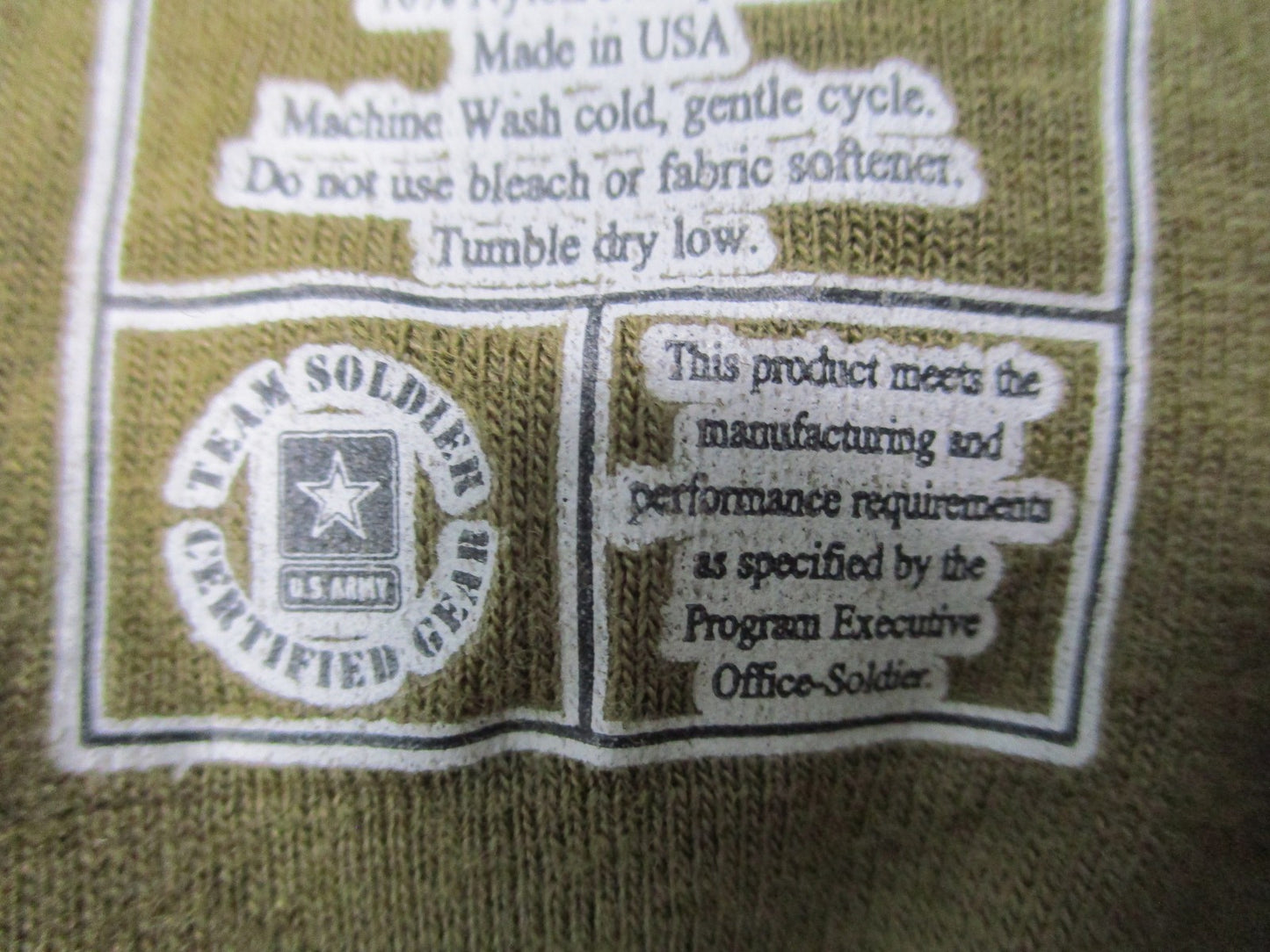 US Army Lightweight Performance Hood Type II FR Balaclava NSN 8415-01-605-0217