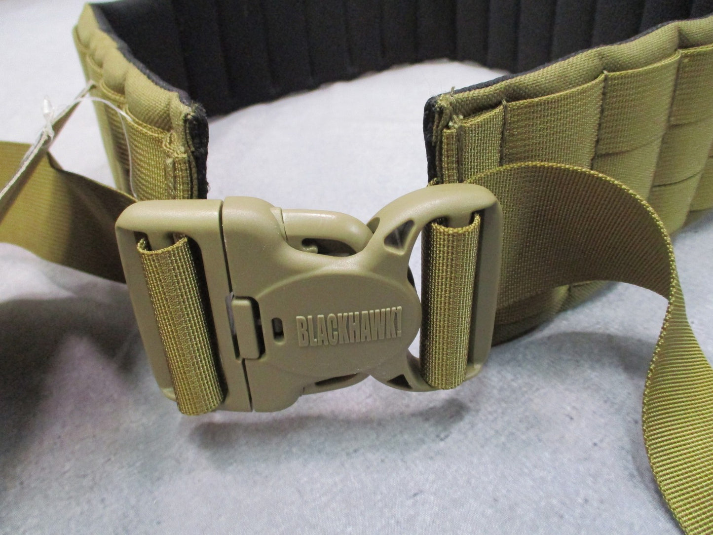USMC Blackhawk STRIKE Padded Patrol Belt Large 46-52 Coyote Tan Tactical Gear