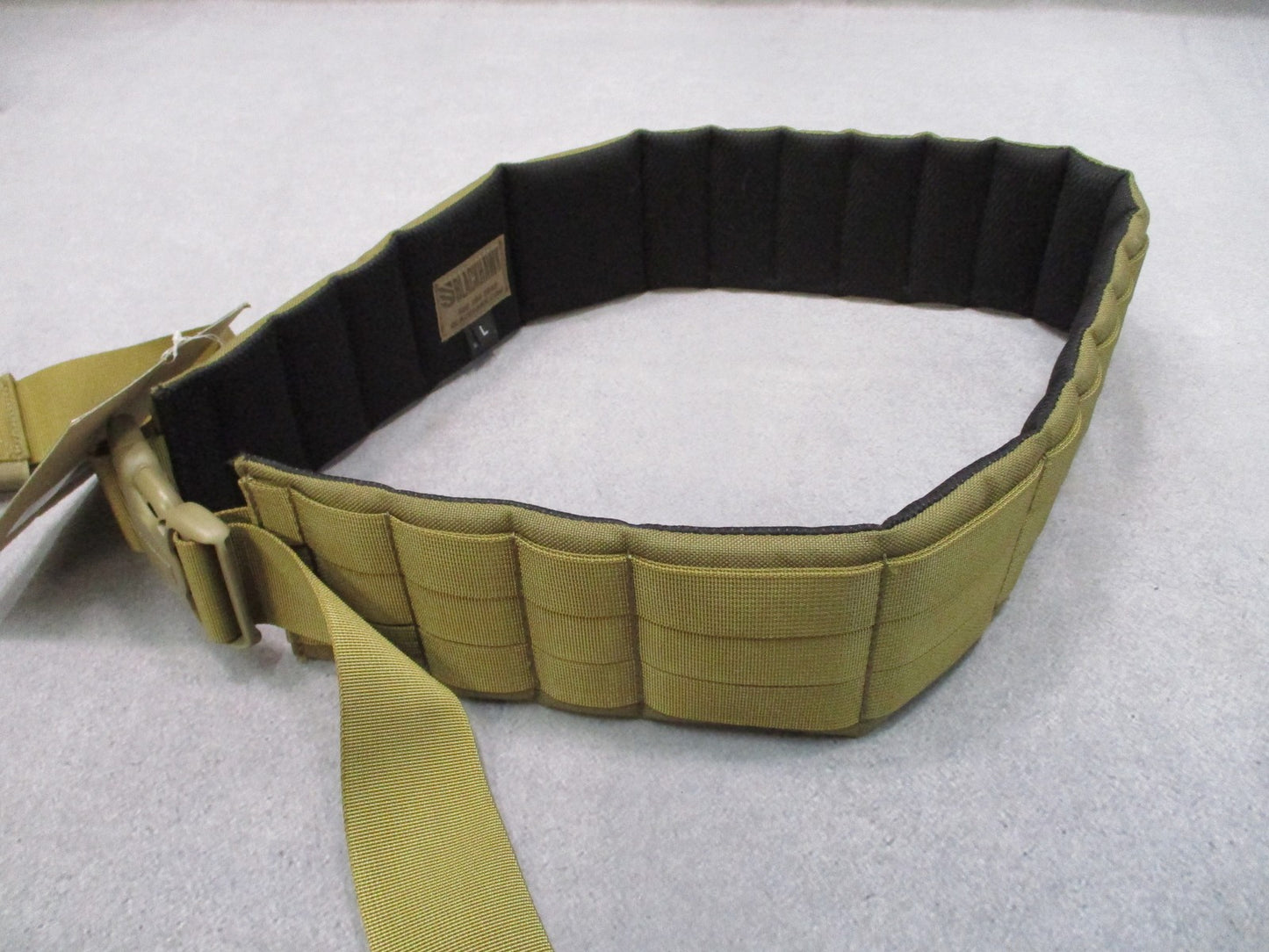 USMC Blackhawk STRIKE Padded Patrol Belt Large 46-52 Coyote Tan Tactical Gear