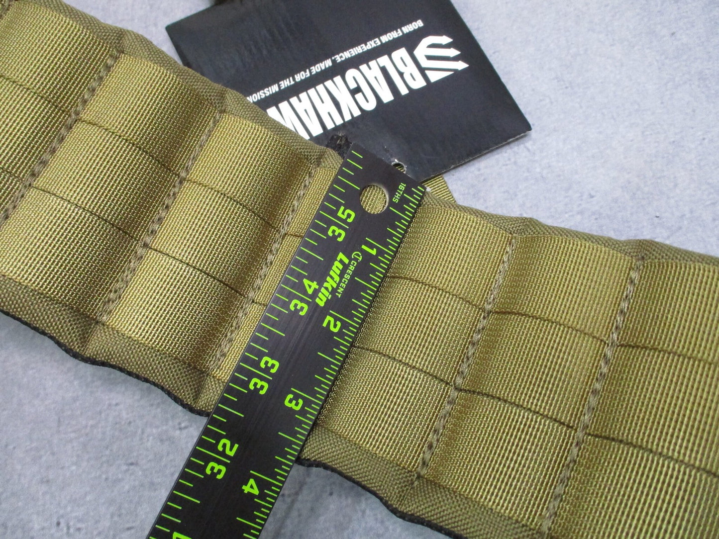 USMC Blackhawk STRIKE Padded Patrol Belt Large 46-52 Coyote Tan Tactical Gear