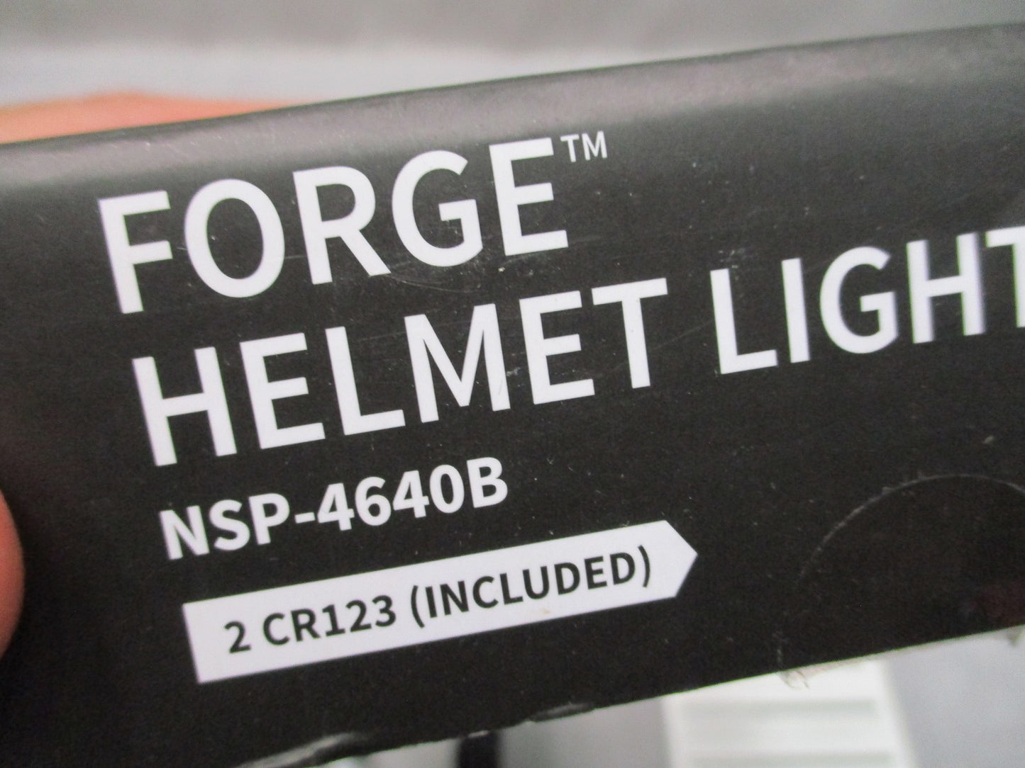 Nightstick Forge NSP-4640B Helmet Light 360 Lumens Tactical Flashlight New