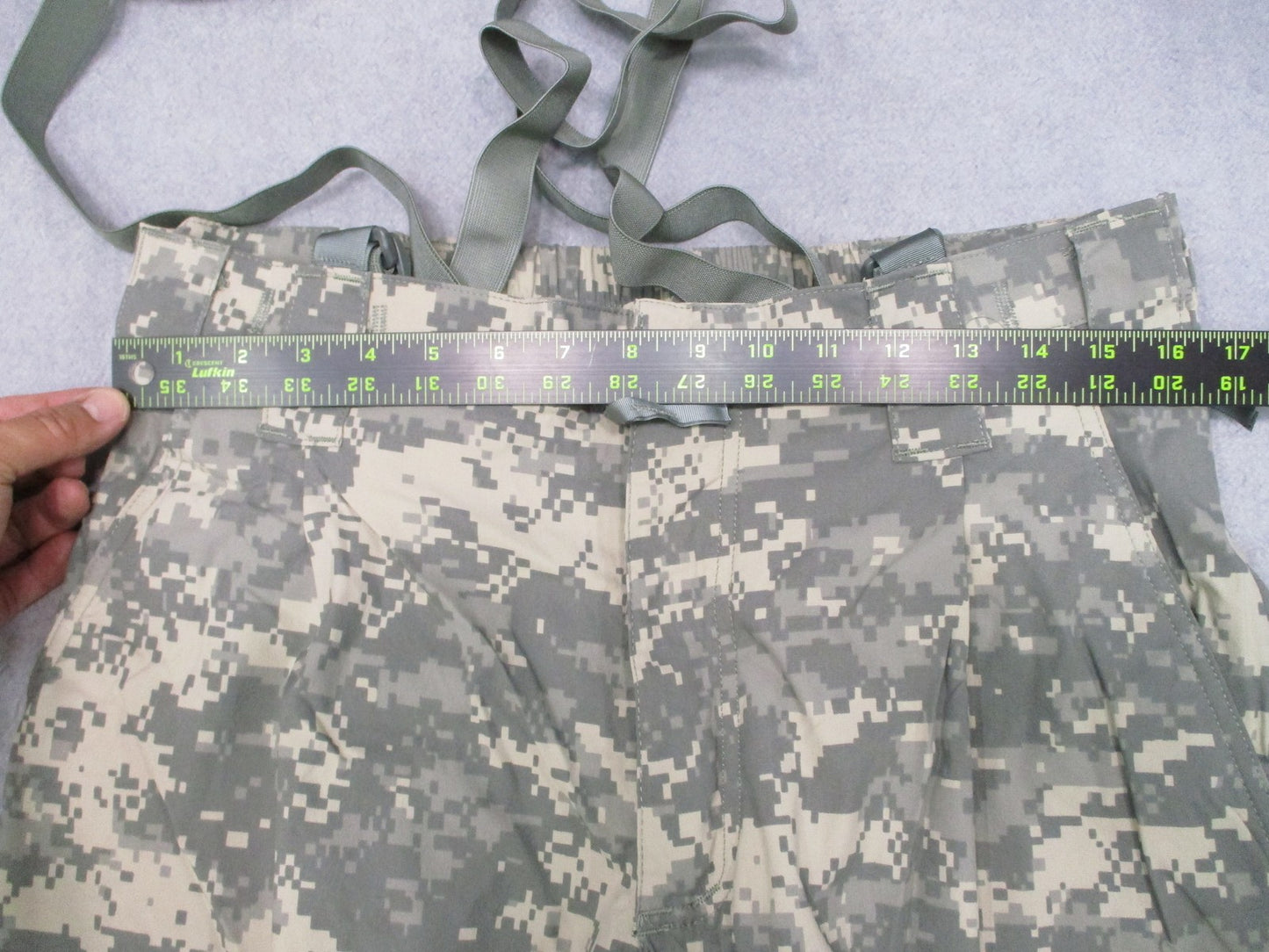 US Military Gen III Soft Shell Trousers UCP Digital Camo Medium Reg w/ Suspender