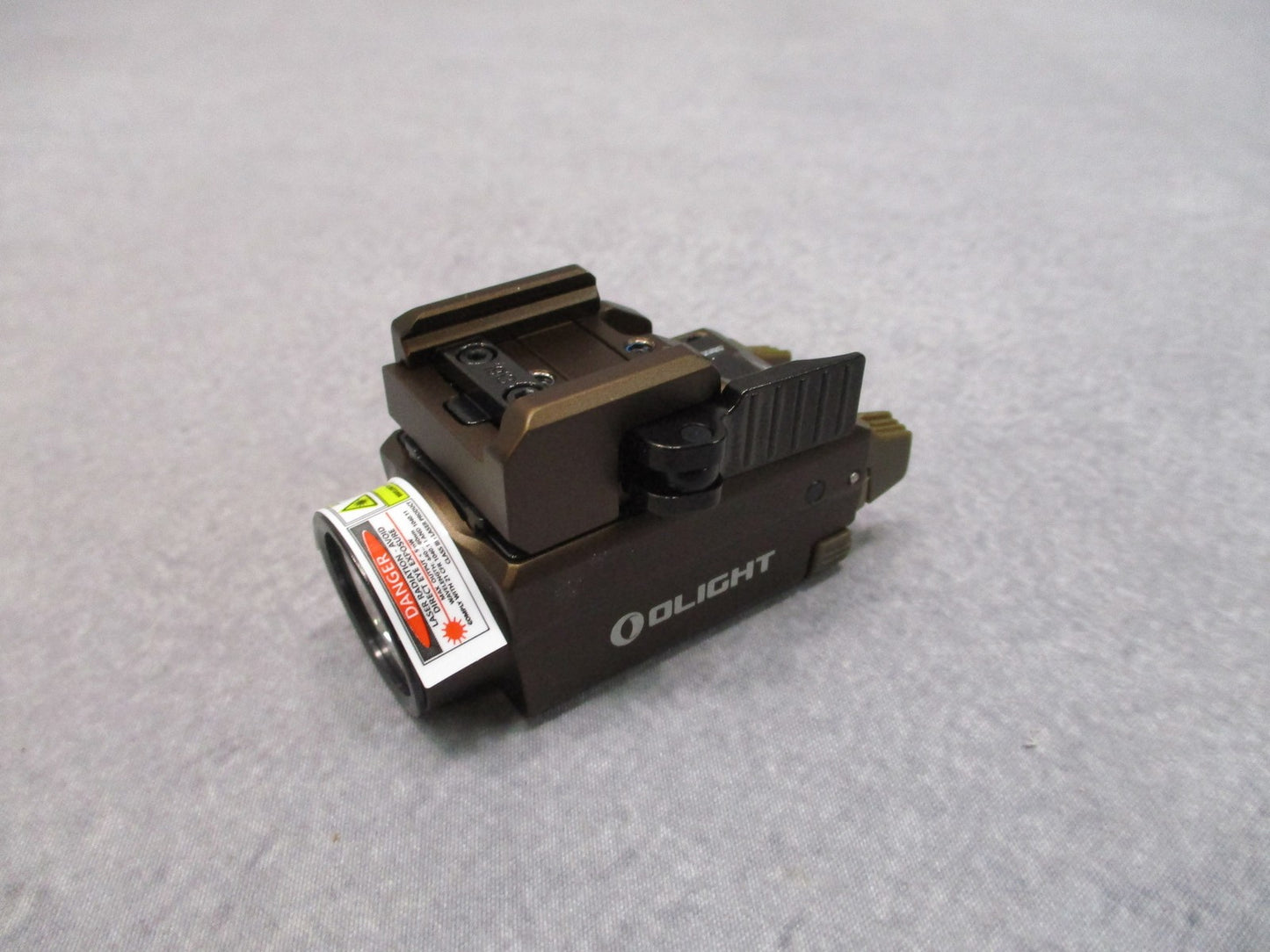 Olight Baldr S BL Tactical Light & Blue Laser Combo - Desert Tan - Excellent