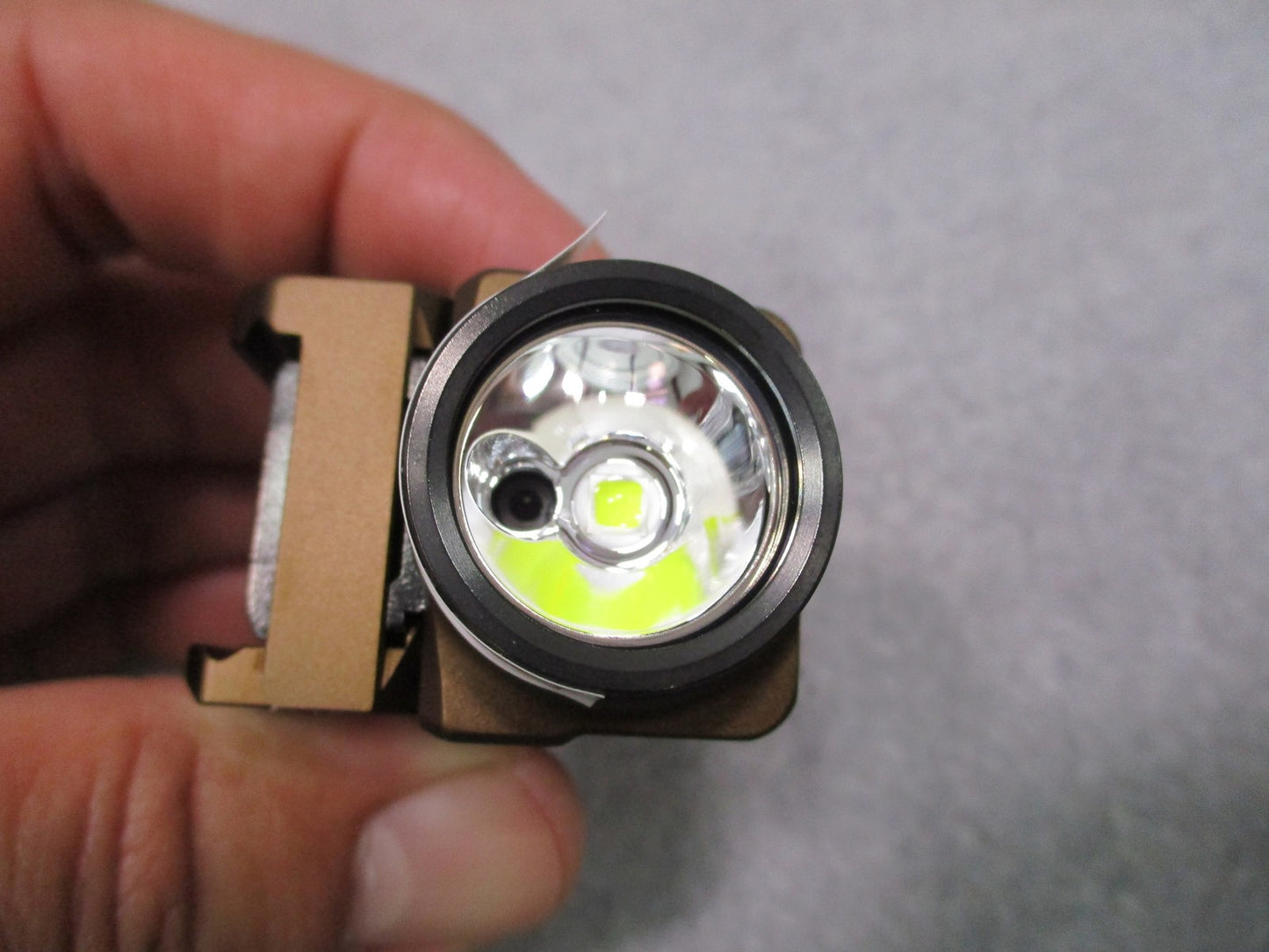 Olight Baldr S BL Tactical Light & Blue Laser Combo - Desert Tan - Excellent