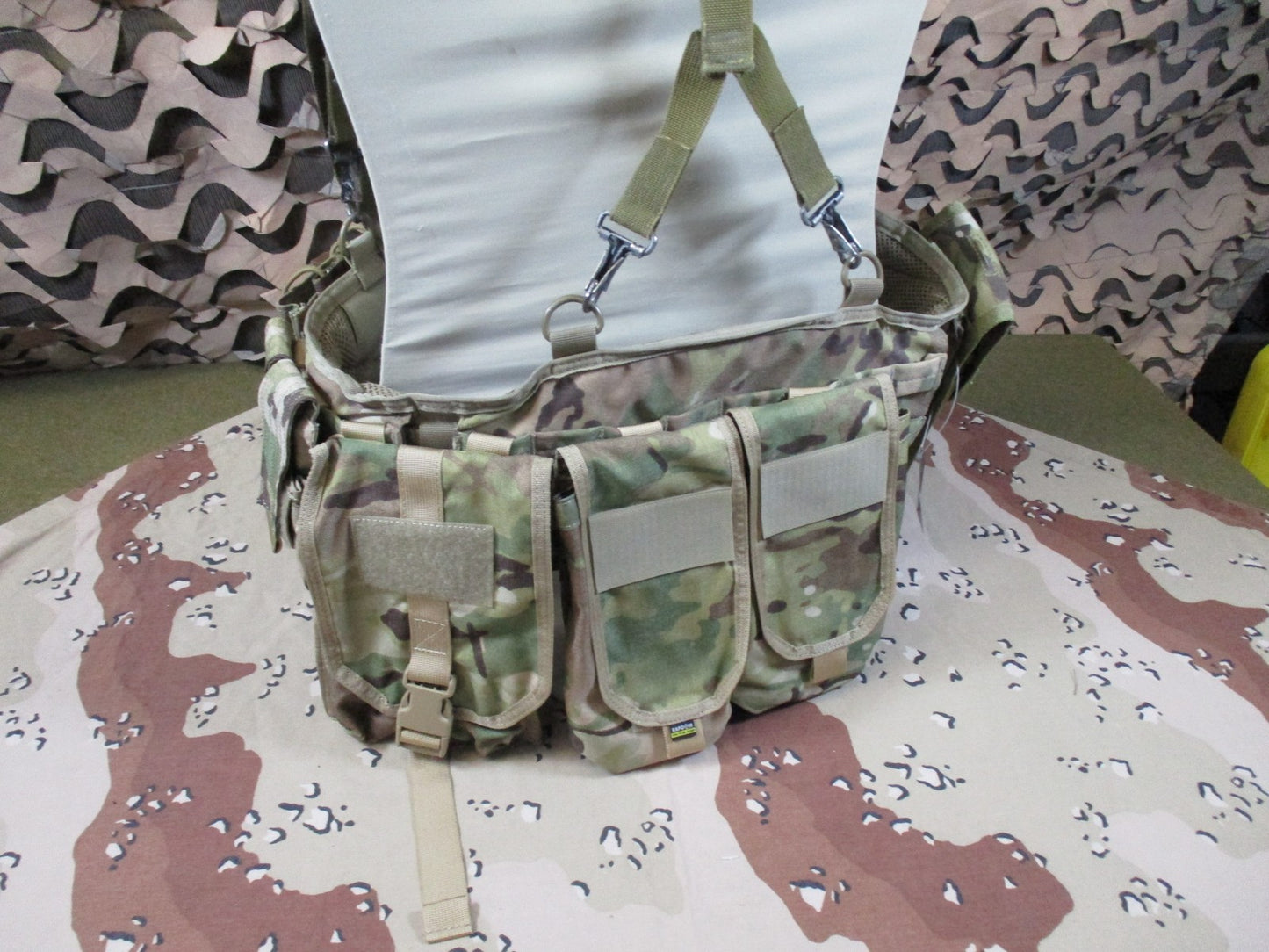Ocp tactical gear set battle belt war rig multicam battle rattle