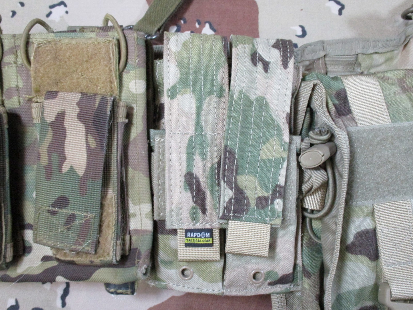 Ocp tactical gear set battle belt war rig multicam battle rattle