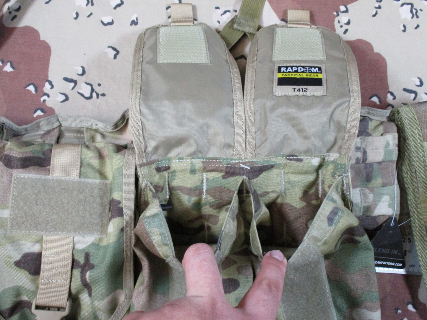 Ocp tactical gear set battle belt war rig multicam battle rattle