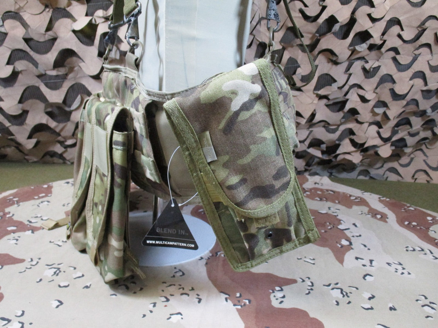 Ocp tactical gear set battle belt war rig multicam battle rattle