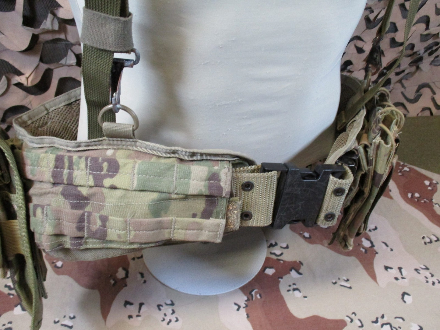 Ocp tactical gear set battle belt war rig multicam battle rattle