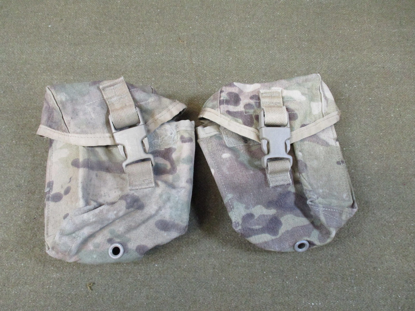 2x US Military Issue Multicam IFAK Pouch MOLLE Tactical Medical Kit Surplus saw