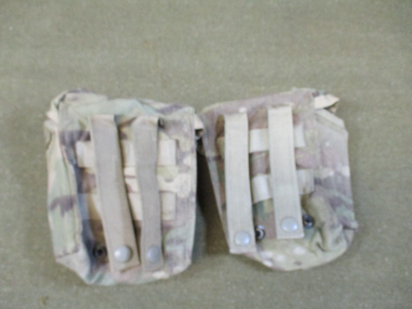 2x US Military Issue Multicam IFAK Pouch MOLLE Tactical Medical Kit Surplus saw