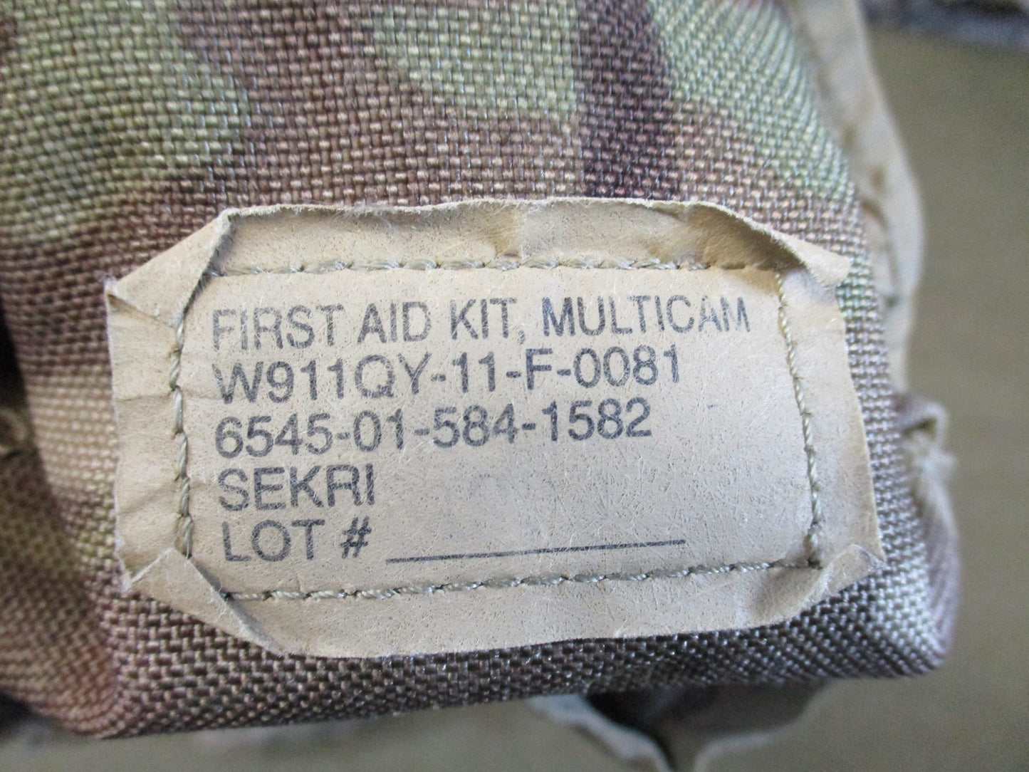 2x US Military Issue Multicam IFAK Pouch MOLLE Tactical Medical Kit Surplus saw
