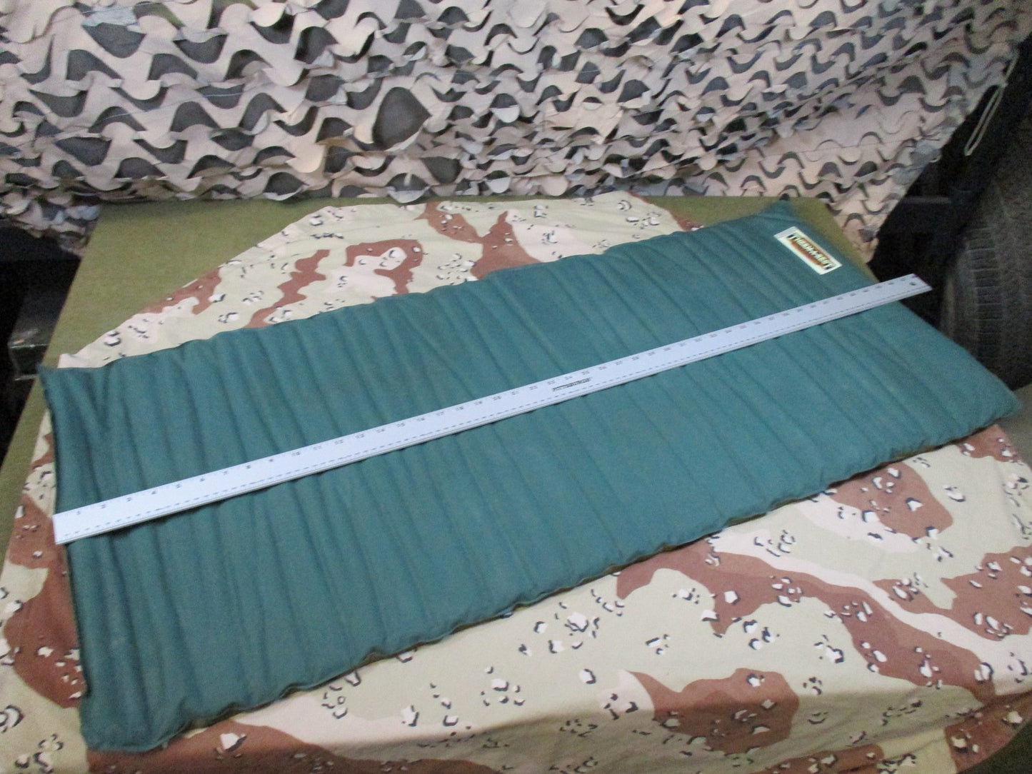 Vintage Therm-a-Rest Classic Series Self-Inflating Sleeping Pad Camping Mat Gree