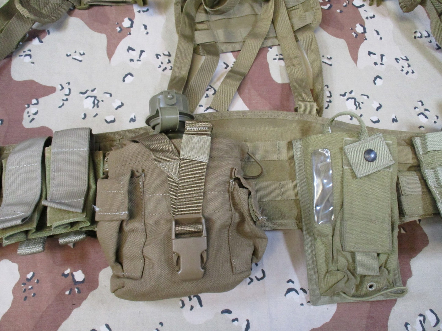 usmc surplus battle belt sub belt deuce gear size large coyote brown