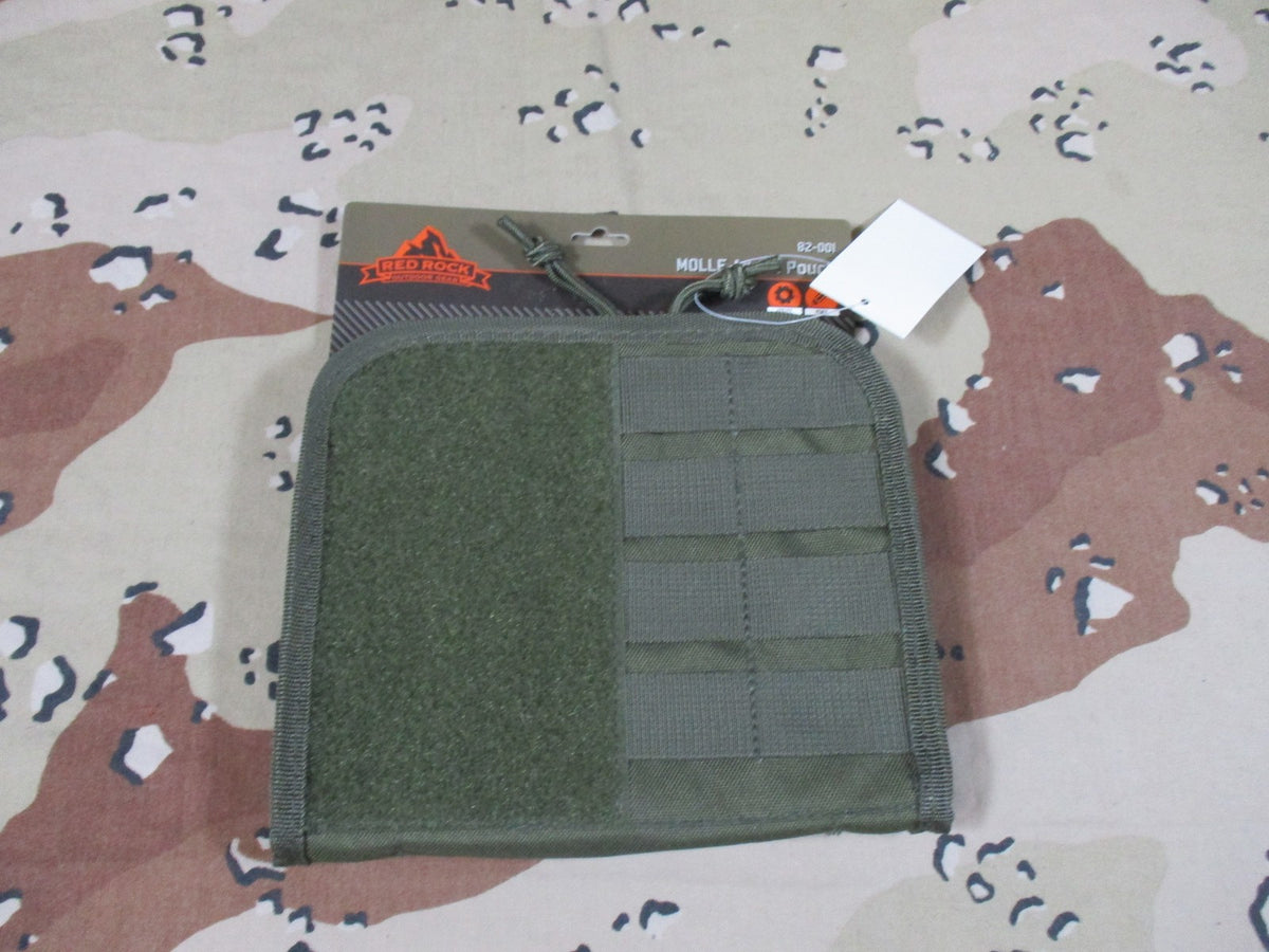 Red Rock Outdoor Gear MOLLE Admin Pouch 82-001 Olive Drab Tactical Utility Bag