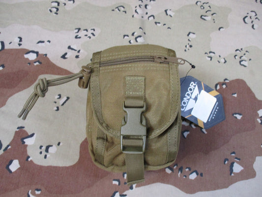 New Condor MA26 Gadget Pouch Coyote Tan MOLLE Tactical Utility EDC Bag
