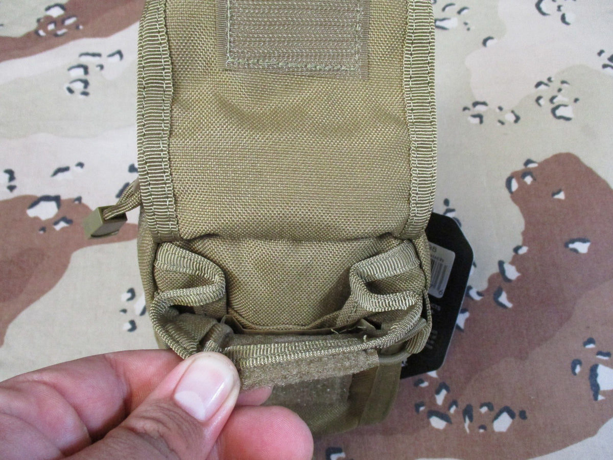 New Condor MA26 Gadget Pouch Coyote Tan MOLLE Tactical Utility EDC Bag