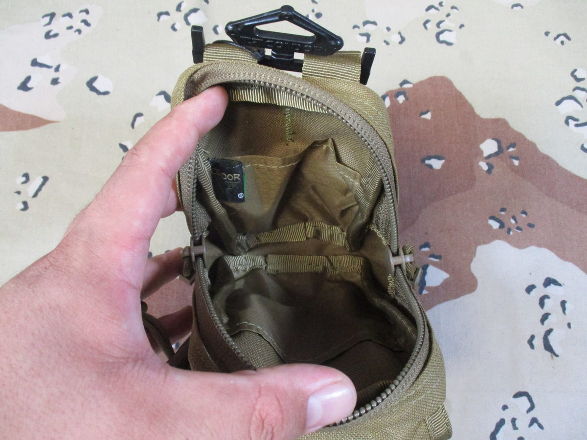 New Condor MA26 Gadget Pouch Coyote Tan MOLLE Tactical Utility EDC Bag