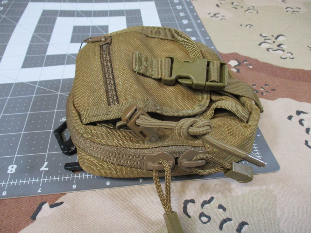 New Condor MA26 Gadget Pouch Coyote Tan MOLLE Tactical Utility EDC Bag