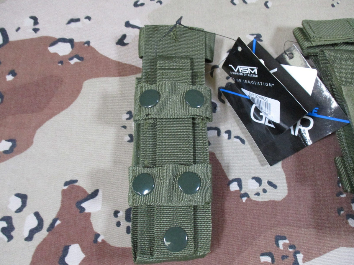 2x VISM Tactical Tourniquet Pouch MOLLE Olive Drab TQ Holder New