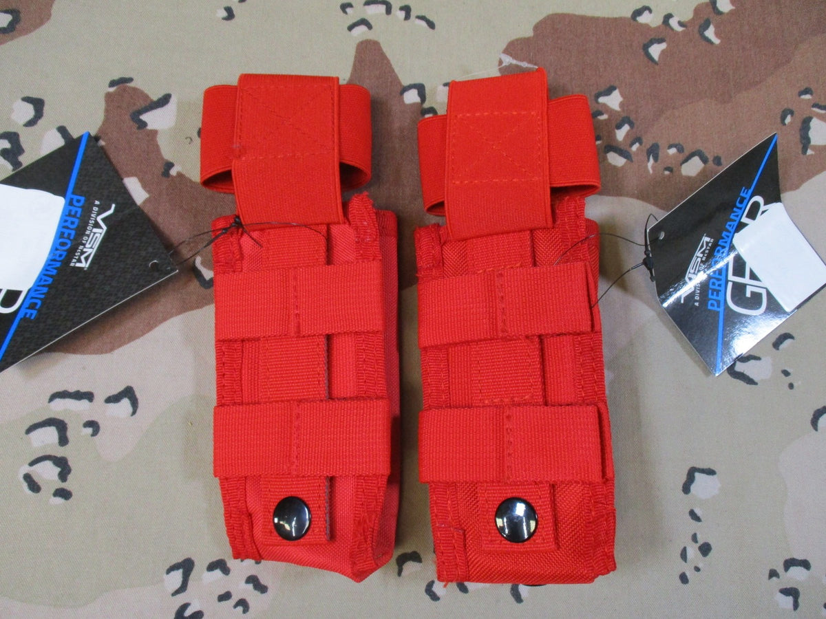 2x VISM VISM Tactical Tourniquet Pouch MOLLE Red CVTQ3020R New