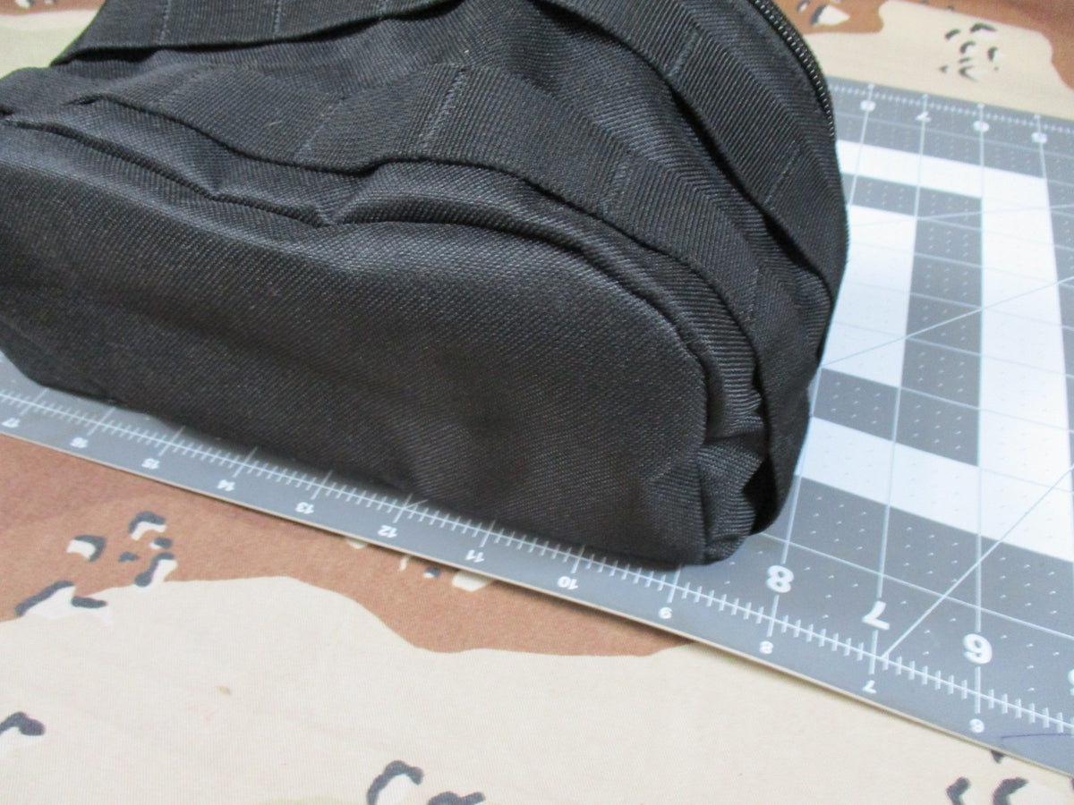 Voodoo Tactical Rounded Utility Pouch Black MOLLE Compatible New