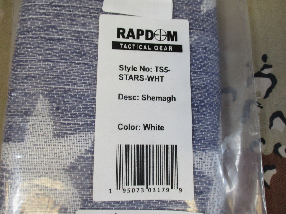 2 Pack Rapdom Tactical Shemagh Scarf USA Flag Pattern New