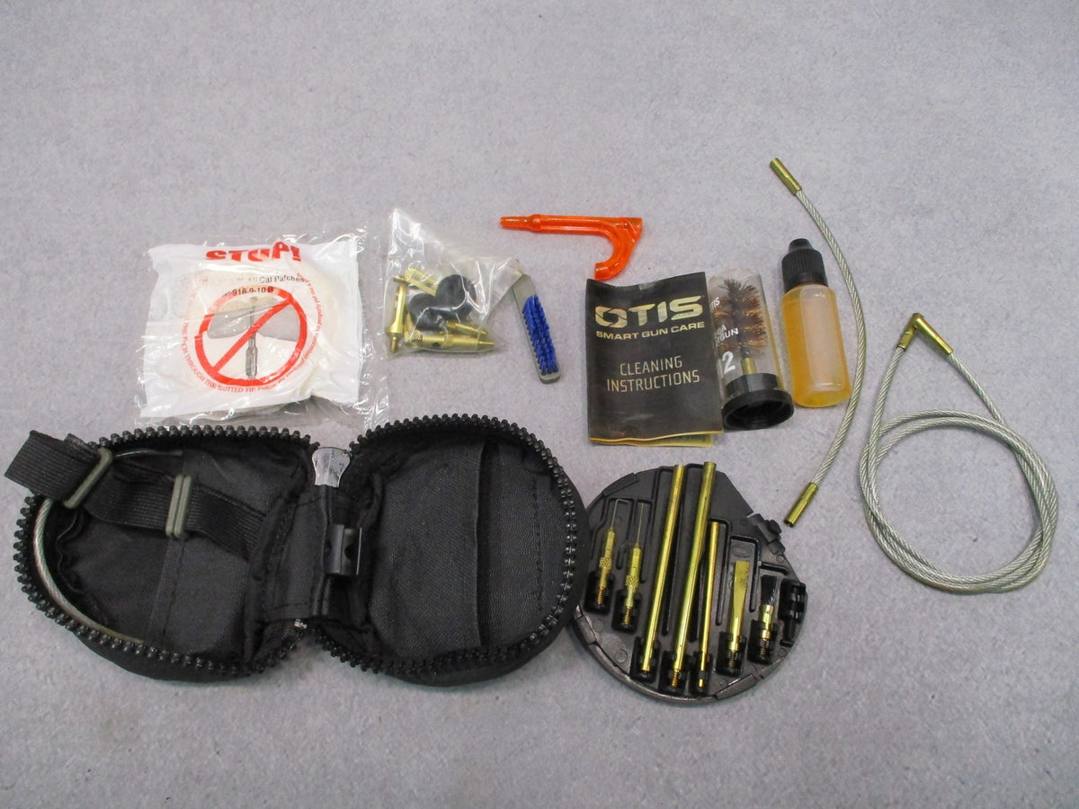Otis Multi Caliber Gun Cleaning Kit Black Soft Case Rifle Pistol Shotgun USA