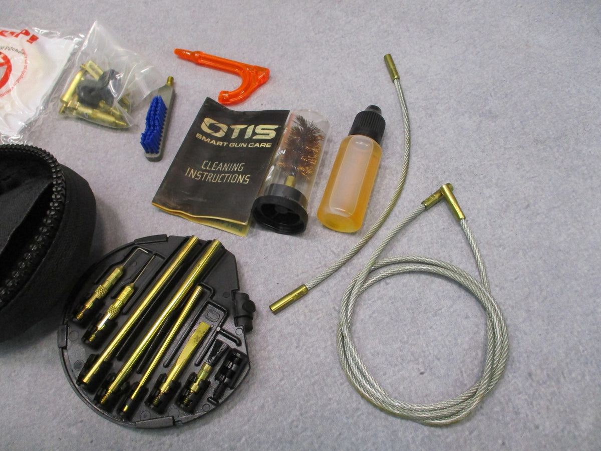 Otis Multi Caliber Gun Cleaning Kit Black Soft Case Rifle Pistol Shotgun USA