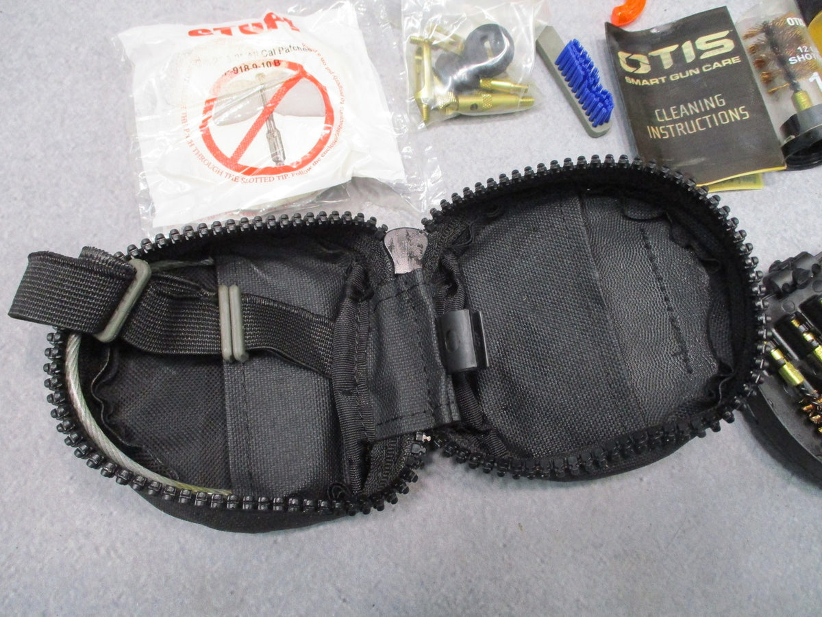 Otis Multi Caliber Gun Cleaning Kit Black Soft Case Rifle Pistol Shotgun USA