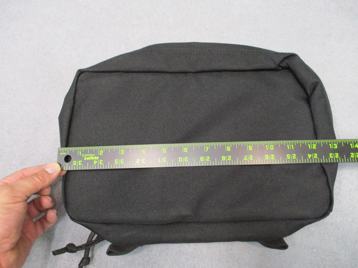 M9 Aid Bag Medical Organizer Insert Black Clamshell Pouch Elastic Tool Holders