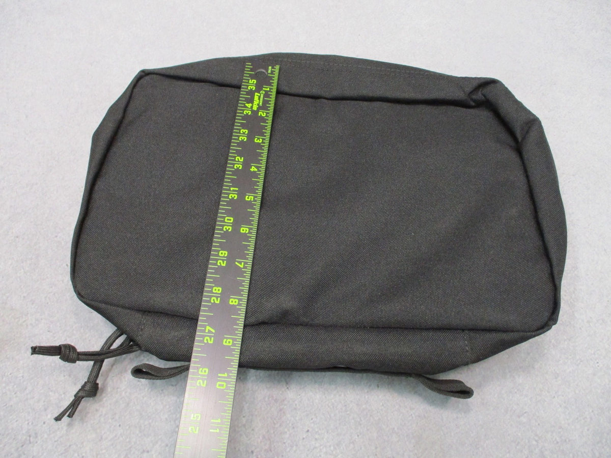 M9 Aid Bag Medical Organizer Insert Black Clamshell Pouch Elastic Tool Holders