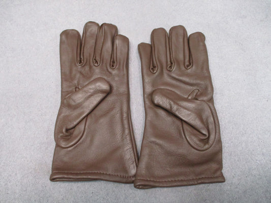 New US Army AGSU Leather Dress Gloves Walnut Heritage Sheepskin Unisex Large