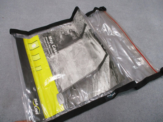 SealLine Watertight Map Case Clear Protective Pouch Hiking Camping Gear