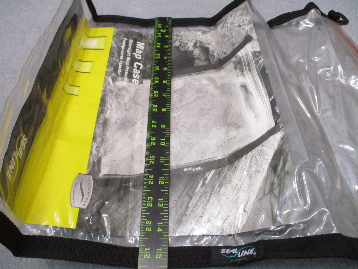 SealLine Watertight Map Case Clear Protective Pouch Hiking Camping Gear
