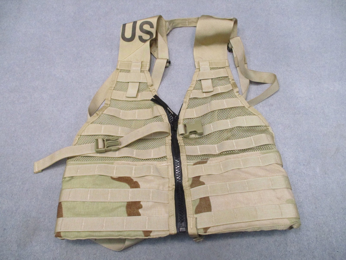 USGI MOLLE II FLC Fighting Load Carrier Vest 3 Color Desert DCU SDS Military