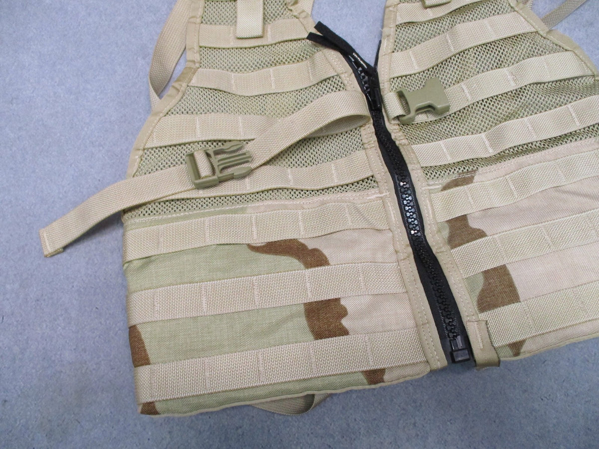 USGI MOLLE II FLC Fighting Load Carrier Vest 3 Color Desert DCU SDS Military