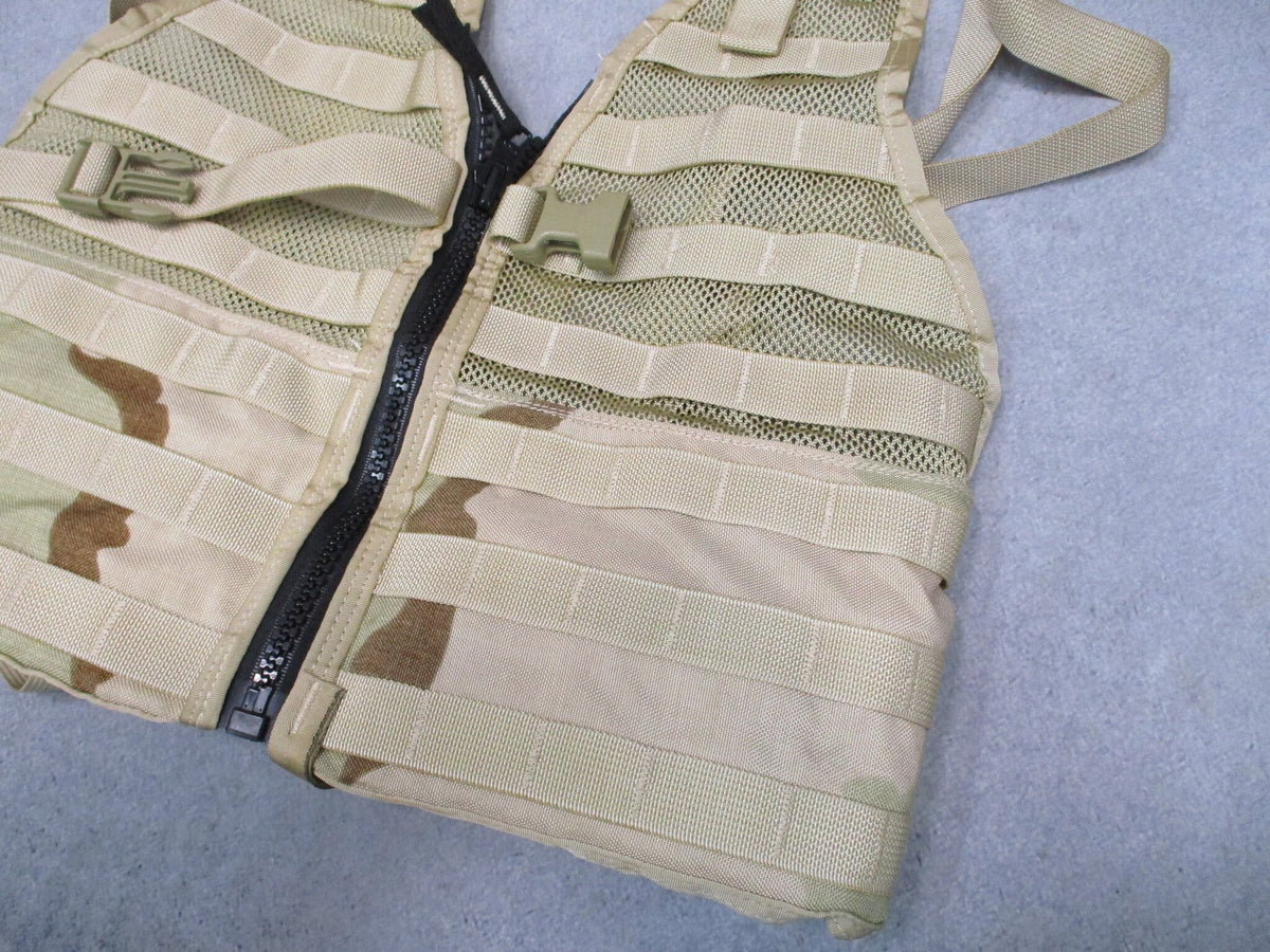 USGI MOLLE II FLC Fighting Load Carrier Vest 3 Color Desert DCU SDS Military