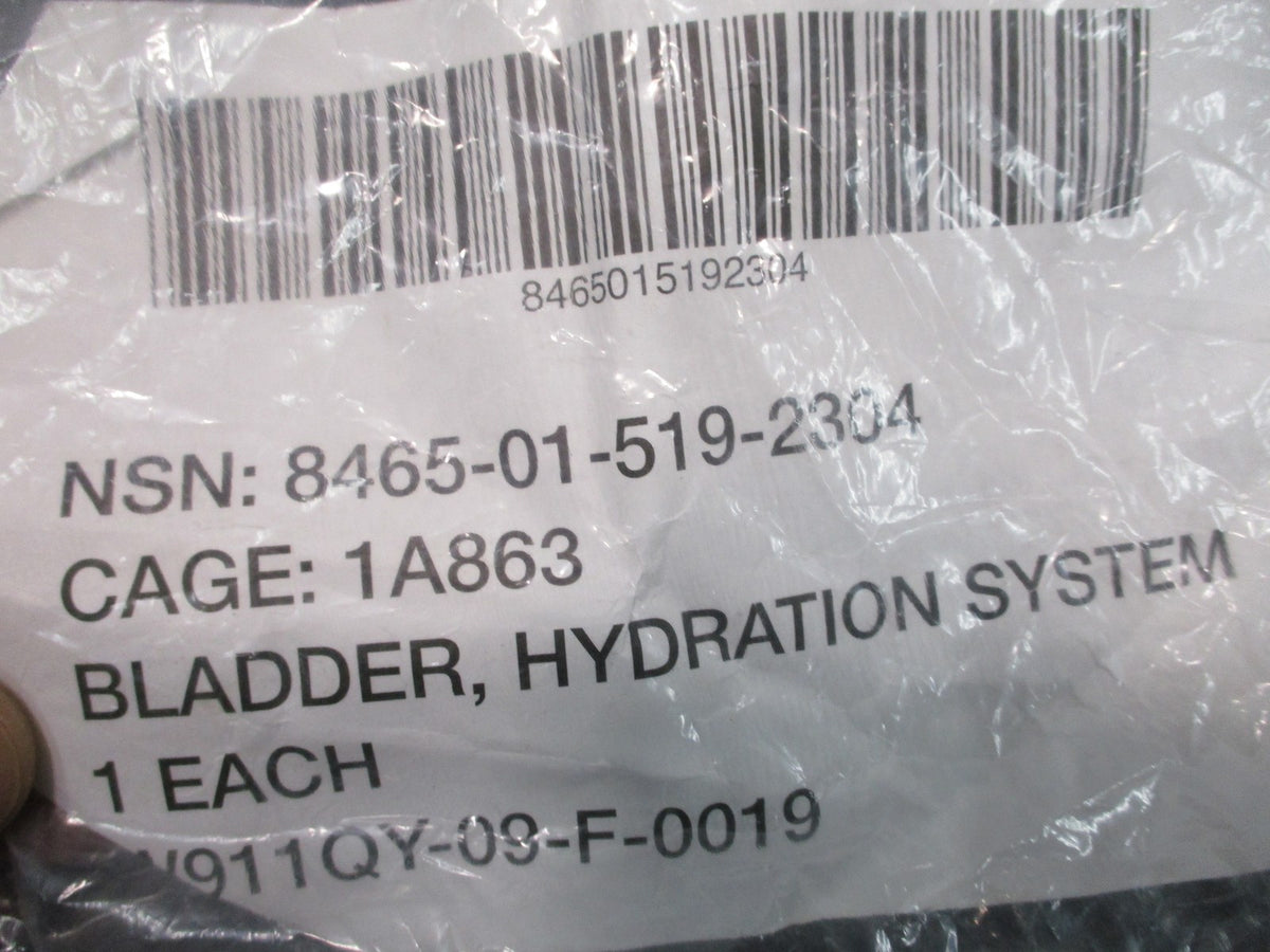 USGI Hydramax 100oz 3L Hydration Bladder Foliage Green 8465-01-519-2304 NOS