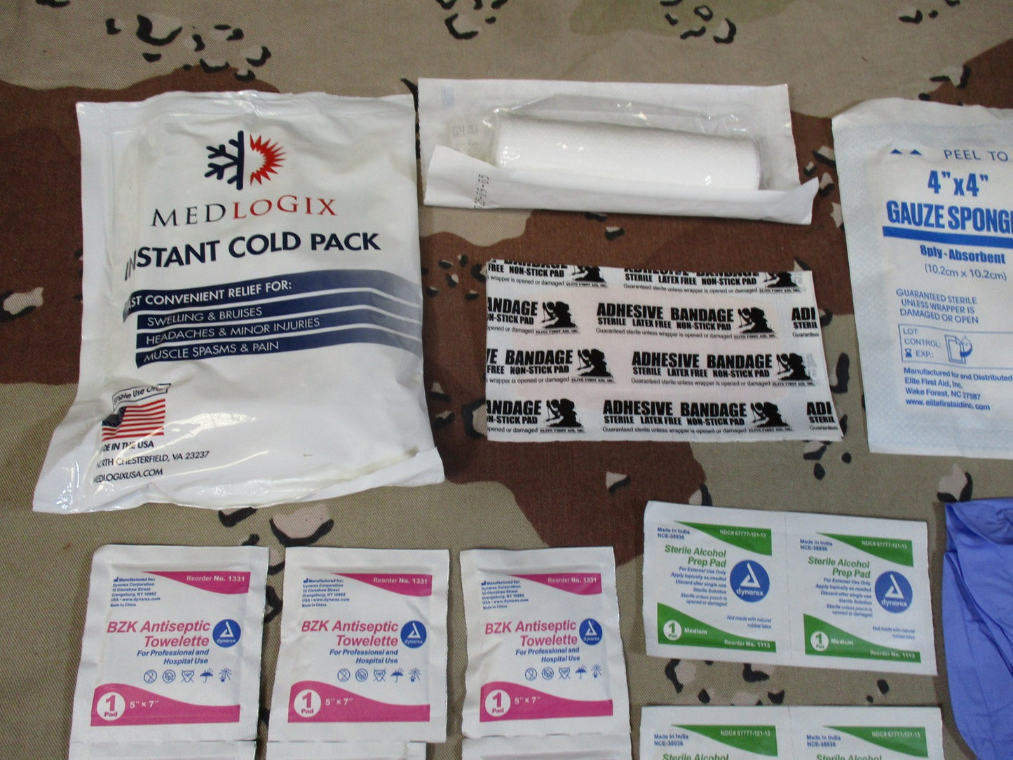 Elite First Aid Travel Kit FA129 Compact Emergency Medical Supplies New