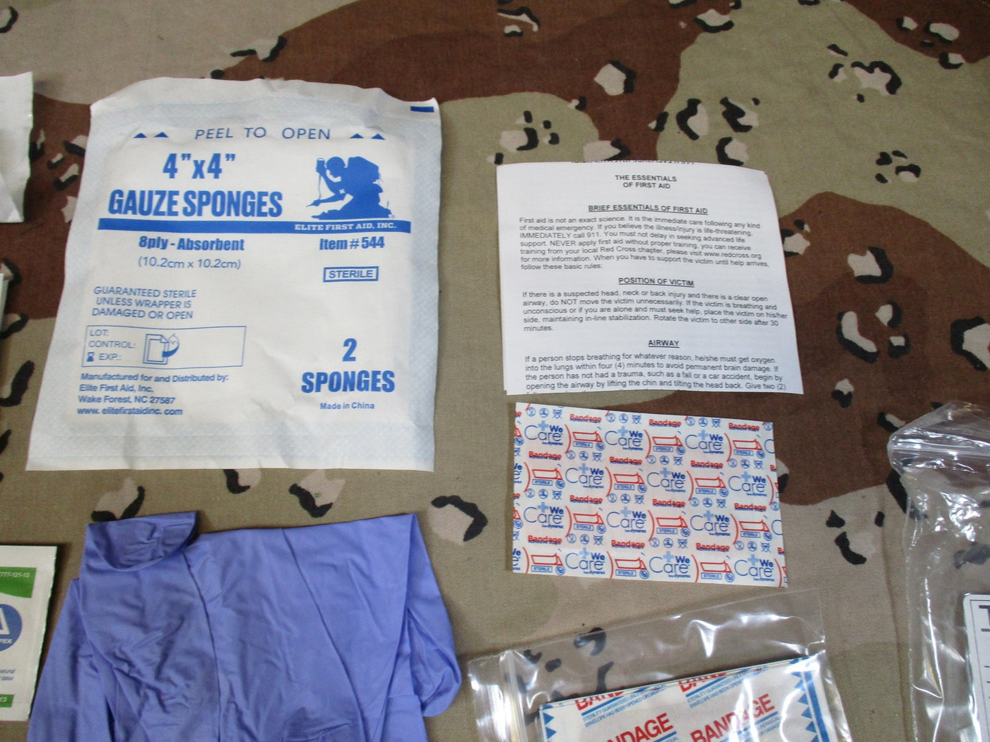 Elite First Aid Travel Kit FA129 Compact Emergency Medical Supplies New