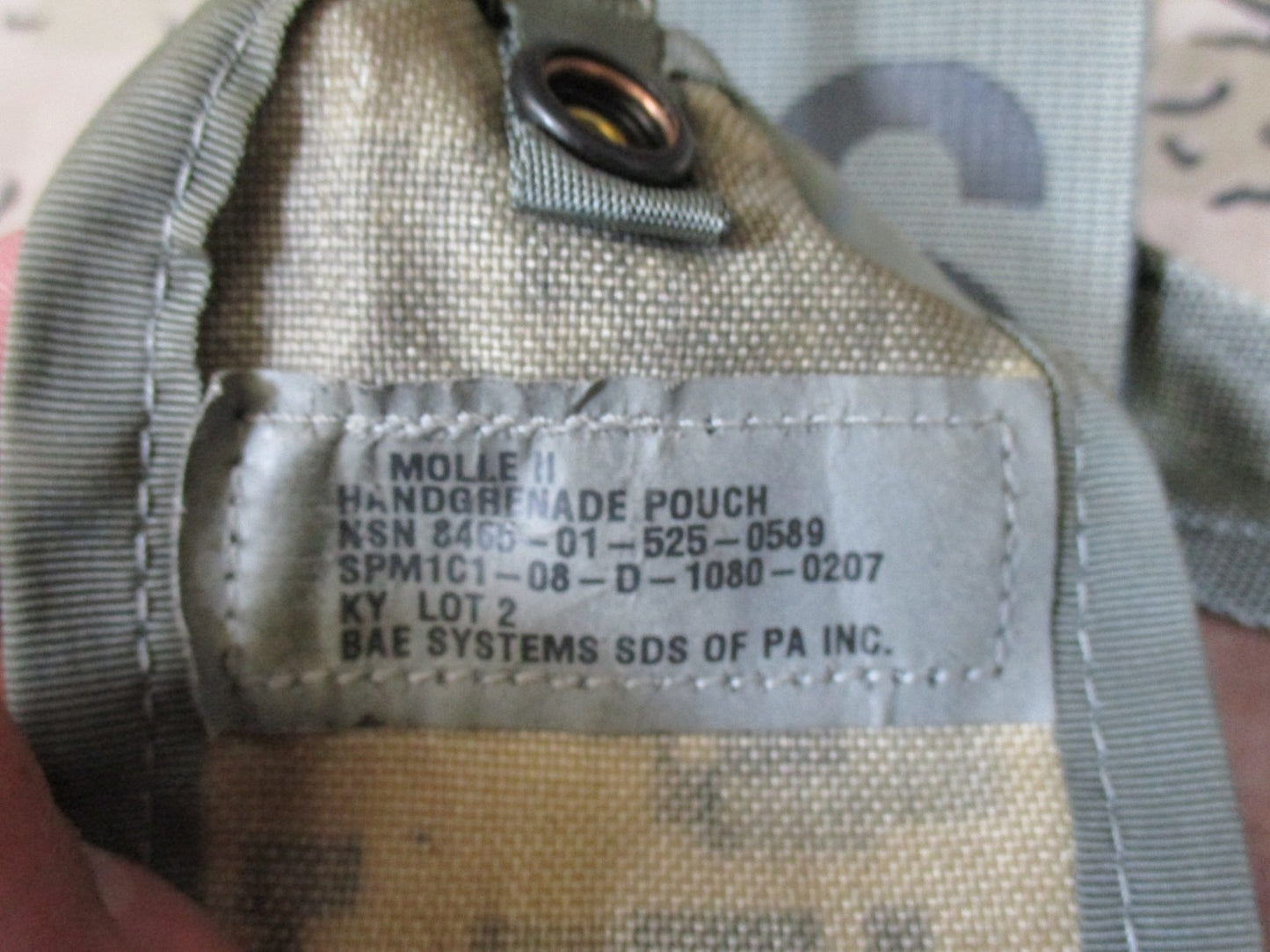 US Military MOLLE II Fighting Load Carrier FLC Vest UCP Digital Camo w/ Pouches