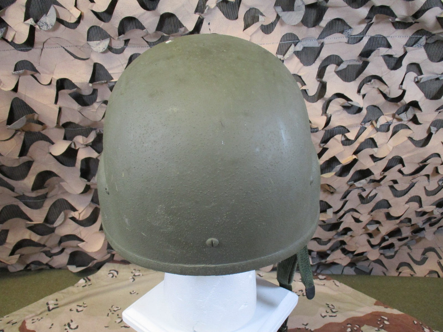 US Military PASGT Helmet Woodland Camo Cover Size Small Genuine Surplus