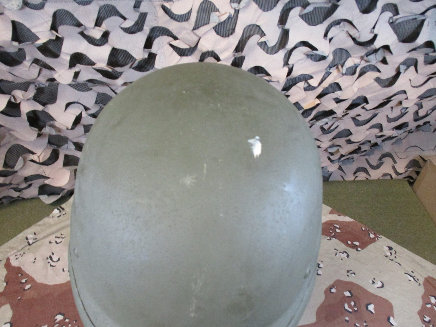 US Military PASGT Helmet Woodland Camo Cover Size Small Genuine Surplus