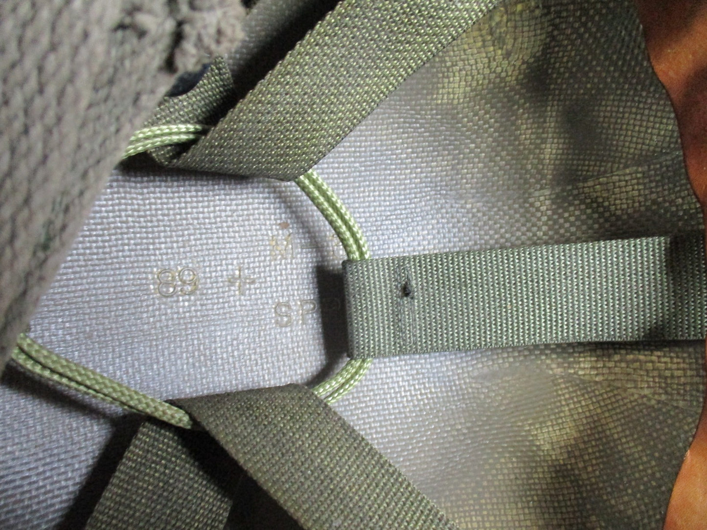 US Military PASGT Helmet Medium Woodland Camo Cover kpot Dated 1988 Surplus