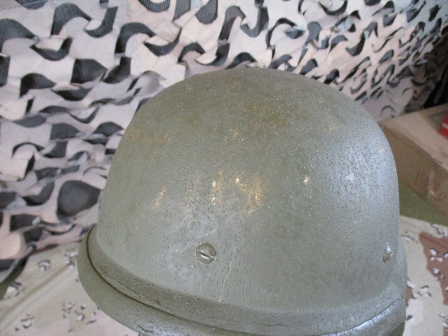 US Military PASGT Helmet Kpot Woodland Camouflage Cover Genuine Surplus