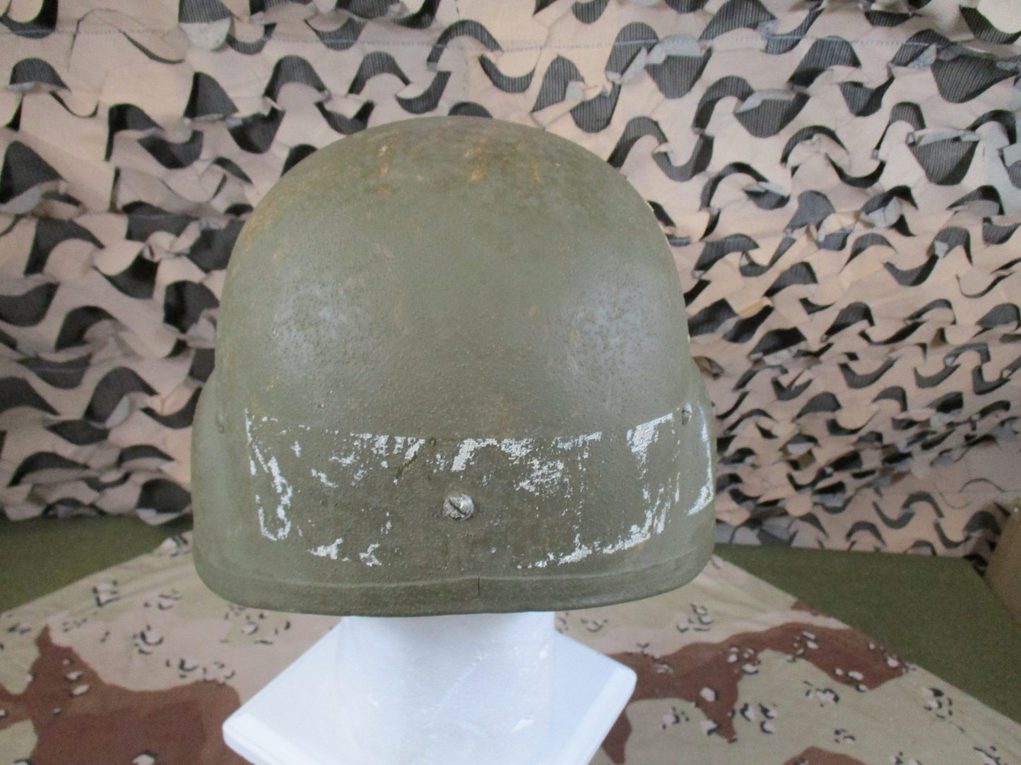 US Military PASGT Helmet Kpot Woodland Camouflage Cover Genuine Surplus