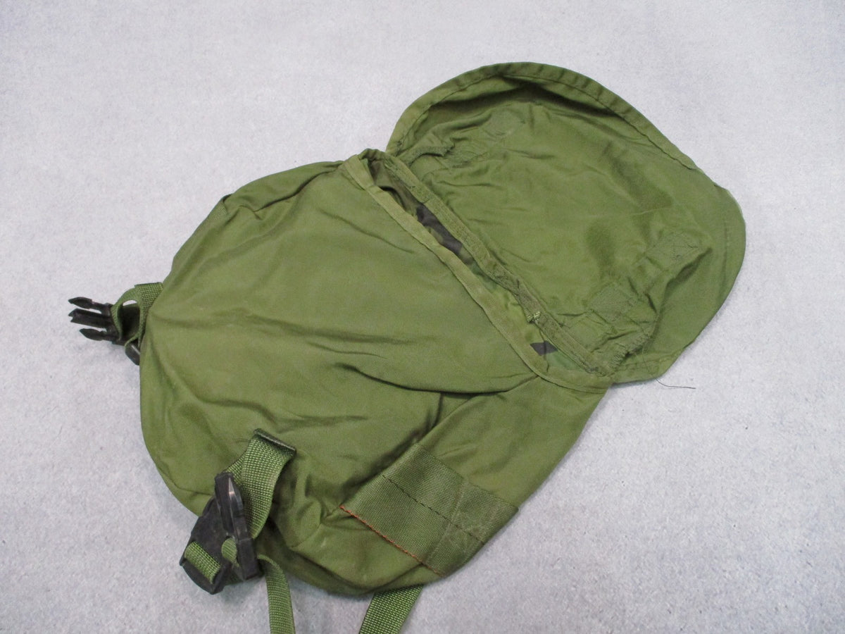 USGI Military Combat Butt Pack OD Green Woodland Liner ALICE Field Pack Used